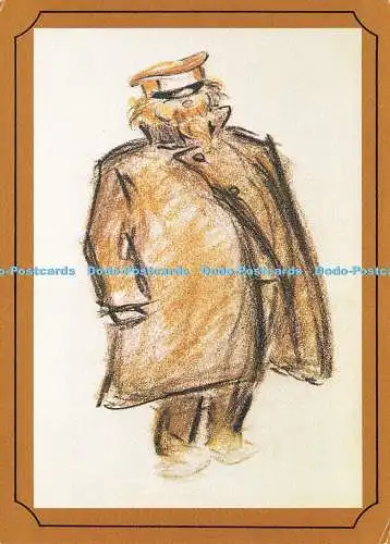 D199280 Markisches Museum Berlin Dienstmann Um 1900 Heinrich Zille