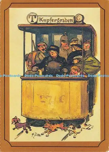 D199281 Markisches Museum Berlin Strassenbahnführerin Heinrich Zille