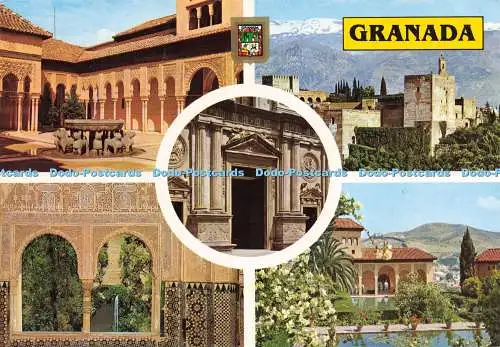 D200948 Granada Divers Aspects Fisa Escudo de Oro L Dominguez No 136 Multi View