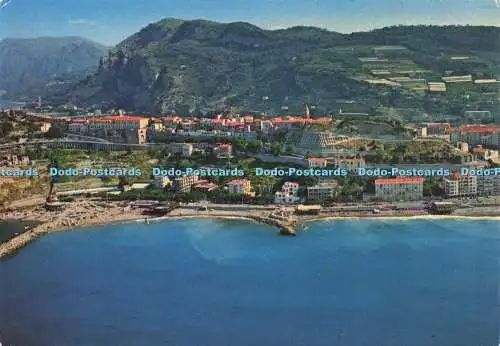 D201689 Ventimiglia Gesamtansicht vom Flugzeug der Marine St Giuseppe Beach D