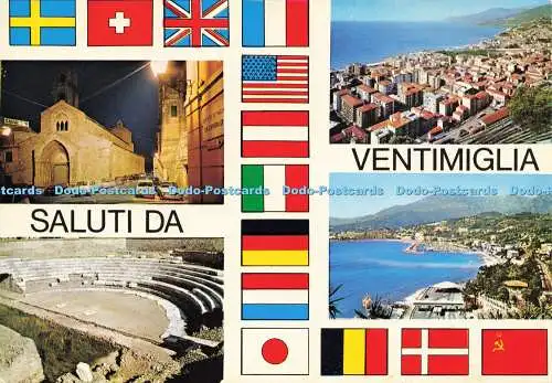 D201691 Saluti da Ventimiglia Cartonova S N C Multi View