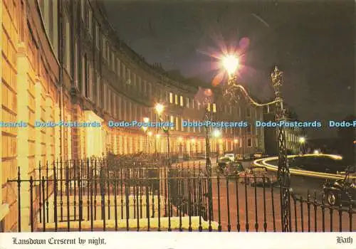 D201805 Bath Lansdown Halbmond bei Nacht Foto Precision Colourmaster Internation