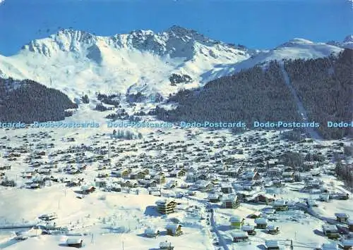 D202113 Schweiz Verbier Station Vue Aerienne Fotoglob
