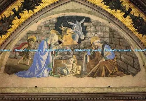 D202265 Firenze S Maria Novella Krippe Sandro Botticelli Giusti di S Becocci K