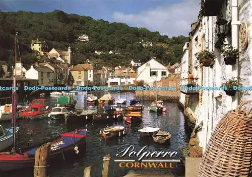 D202832 Polperro Cornwall John Hinde V P Upson