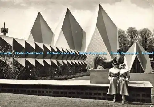 D202887 Der Pavillon der Great Britian Exposition Universelle de Bruxelles RP