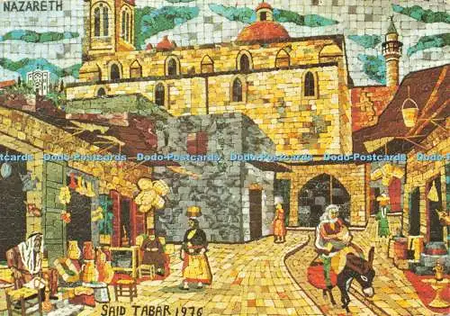 D203101 Nazareth Marktplatz Palphot Said Tabar 1976