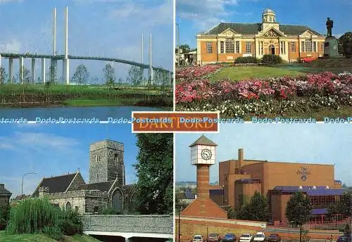 D203526 Dartford Queen Elizabeth II Bridge Holy Trinity Church Dartford Library