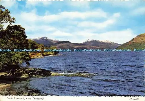 D203644 Loch Lomond bei Inverbeg Valentine Valuxe 1966