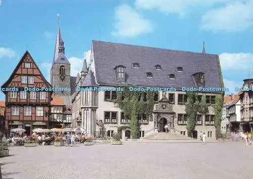 D203649 Quedlinburg Rathaus und Marktkirche St. Benedikti Dieter Heitefuß Brauns