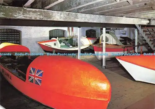 D204232 Exeter Maritime Museum Die Atlantic Rowers-Sammlung umfasst John Fair