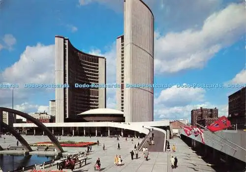D204278 Toronto Ontario Rathaus am Nathan Phillips Square entworfen von Finnish