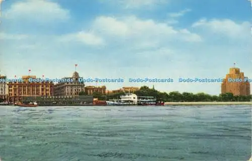 D204287 Shanghai Blick auf den Stadtfluss