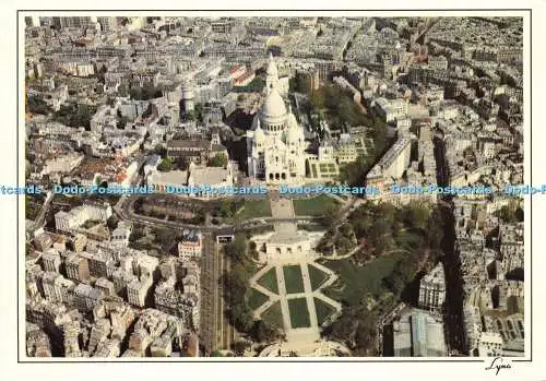 D204358 Flug über Paris Die Basilika Sacre Coeur von Montmartre Lyna