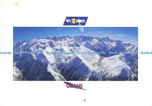 D204394 Oisans Les Alpes Flash Cartes 1997