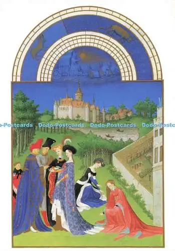 D214602 Chantilly Musee Conde Les Tres Riches Heures du Duc de Berry Calendrier