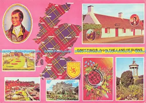 D206569 Grüße aus dem Land der Verbrennungen Robert Burns Whiteholme A Hail Caledoni