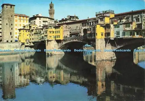 D206576 Florenz Ponte Vecchio Alte Brücke M und G Tognoli Magit