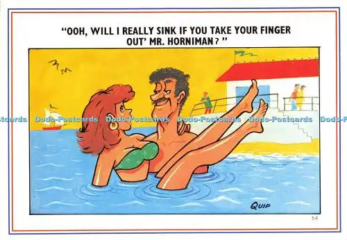 D204420 Ooh Will I Really Sink if You Take Your Finger Out Mr Horniman Neil Metc