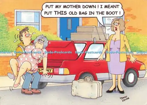 D204421 Put My Mother Down I Meant Put This Old Bag in the Boot Neil Metcalfe Eu