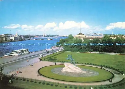 D204422 Leningrad Dekabristen Quadrat Aurora Kunst UdSSR