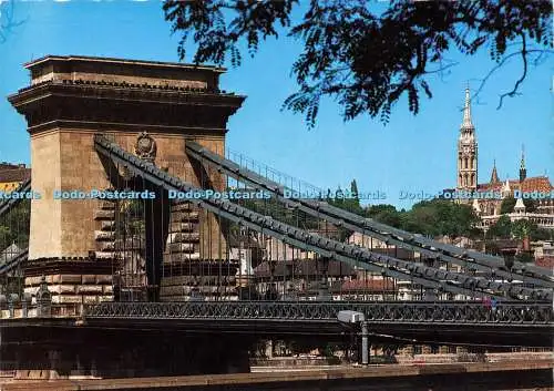 D203894 Budapest Kettenbrücke Kettenbrücke Lanchid Kepzomuveszeti Kiado Tanka De