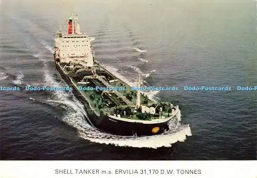 D203898 Shell Tanker M S Ervilia RP 1981
