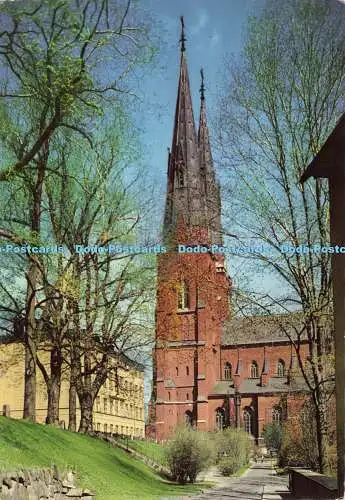 D196617 Uppsala Domkyrkan fran Nedre Slottsgatan AB Axel Pettersson Ultra