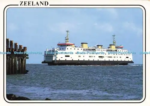 D196931 Zeeland Vlissingen Breskens Dubbeldeks Veerboot Prinses Juliana Hollande