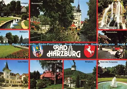 D196933 Bad Harzburg Cafe Peters Cafe Winuwuk Bergbahn Haus des Kurgastes Hans K