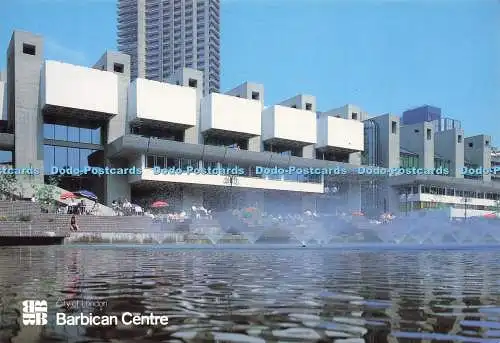 D206691 City of London Barbican Centre Robert Wheal Postkarten Chris Morris