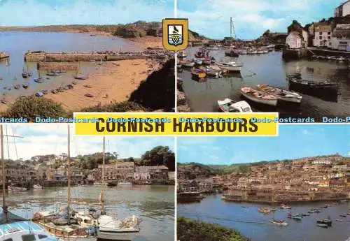 D209222 Cornish Harbours Newquay Polperro Padstow Mevagissey Fisa T K F Multi Vi