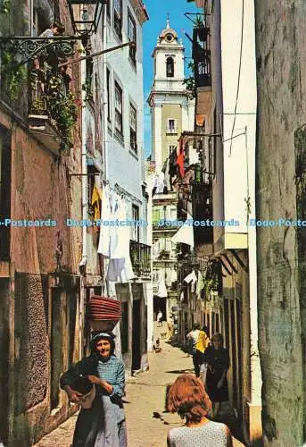D214928 Lissabon Portugal Alfama Bairro de Alfama Nossa Senhora do Perpetuo Socorr
