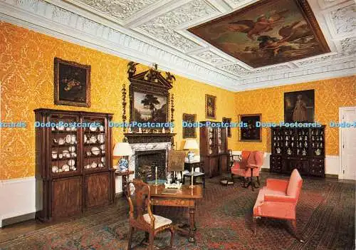 D211749 Droitwich Hanbury Hall Hereford and Worcester The Long Room Larkfield Pr
