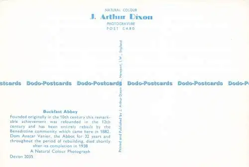 D211816 Buckfast Abbey J Arthur Dixon