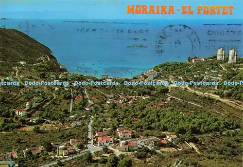 D211827 Moraira El Portet Postales Hnos Galiana No 26