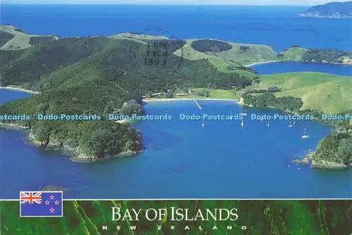 D215124 Neuseeland Bay of Islands Otehei Bay Peter Morath Farbansicht 1999