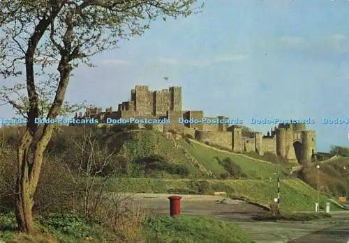 D207091 Kent Dover Castle Blick von Nordwesten mit Keep und Constable Gate Crow