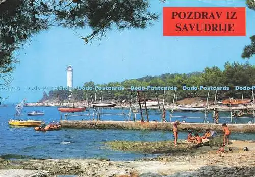 D215144 Pozdraviz Savudrije Niro Privredni Vjesnik RJ Turisticka Propaganda 198