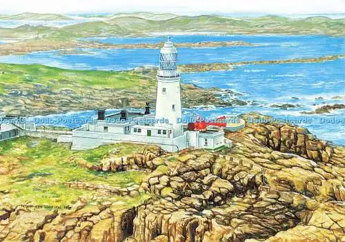 D215166 Isles of Scilly Round Island Leuchtturm gegründet 1887 Leander Serie
