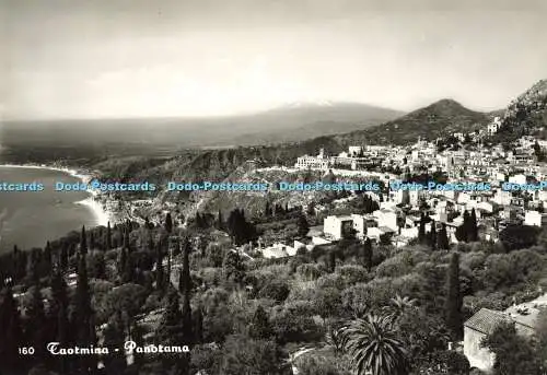 D215258 Taormina Panorama Gesamtansicht V Pagano RP