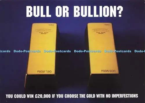 D215297 Bull or Bullion Boomerang Cinema Cards