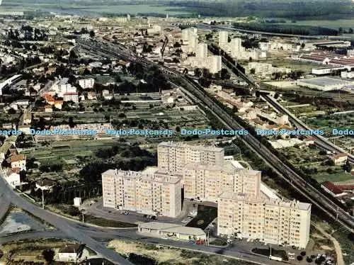 D215310 Macon Vue Panoramique Aerienne Au Premier Plan La Residence Combier Imp