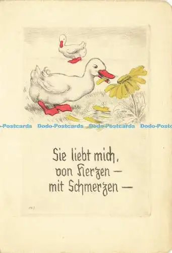 D205148 Sie Liebt Mich von Herzen mit Schmerzen Karl Kropp