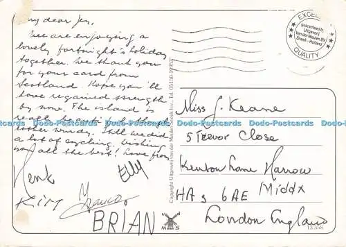 D205212 Groeten van Terschelling Meulen Sneek Multi View