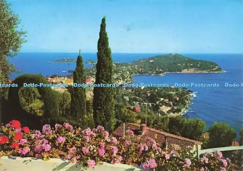 D212267 Vue Pittoresque de la Cote d Azur Malerische Ansicht der Cote d Azur 1977