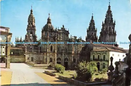 D215535 Santiago de Compostela Die Kathedrale A Campana y J Puig Ferran Serie II