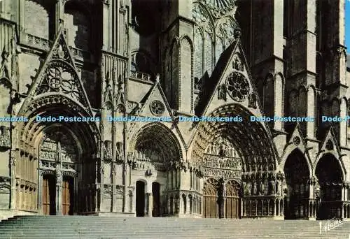 D205330 Les Merveilles du Berry Bourges La Cathedrale Saint Etienne XIII e XVI e