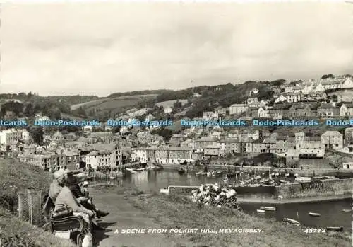 D205366 Mevagissey Eine Szene aus Polkirt Hill Harvey Barton RP 1958