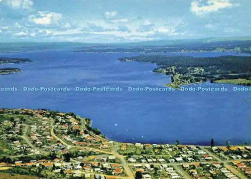 D205448 Newcastle N S W Lake Macquarie von Speers Point mit Blick auf Swansea Nuco